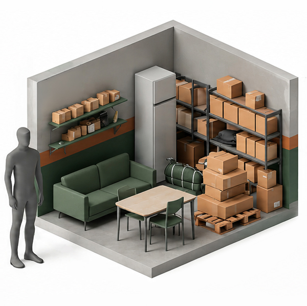 Trastero grande Espacio L MetroExtra 3 a 4 m² Barcelona